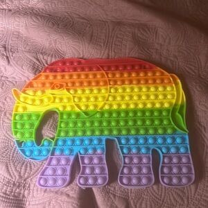 Elephant pop-it toy